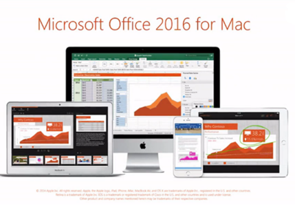 将熟悉的办公体验带给用户 微软正式发布Mac版Office 2016