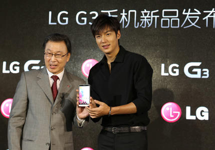 CNET每周明星：继承者李敏镐 我也用LG G3
