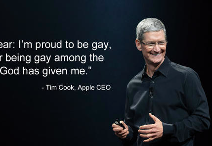 蒂姆·库克宣布出柜：作为同性恋者我很自豪