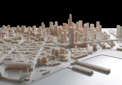 欧特克发布最大型旧金山市3D打印模型