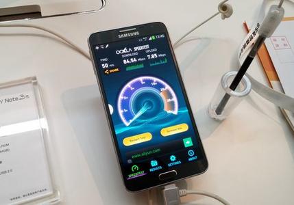 三星联通联手推出4G产品 实测4G Note3速率超80M