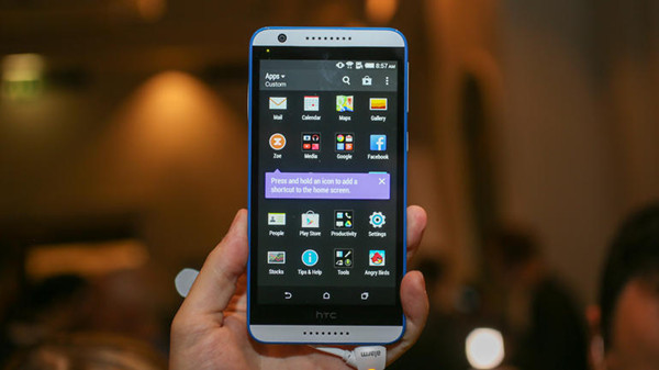 全球首款8核64位手机 HTC渴望家族新成员发布