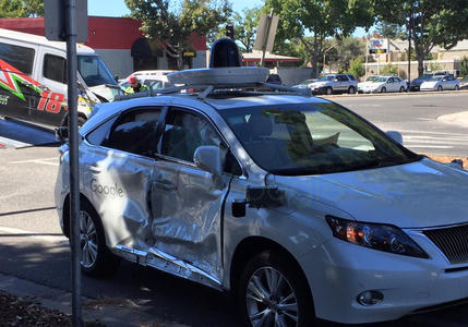 Google 无人车遭遇了它有史以来最严重的一次车祸