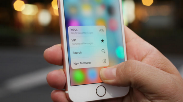 iPhone 6S/Plus：3D Touch将如何改变用户的操作方式