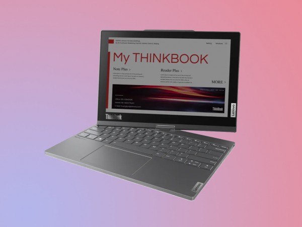 OLED 加 E Ink:联想 ThinkBook Plus Twist 朝着“梦幻笔电”迈出一大步