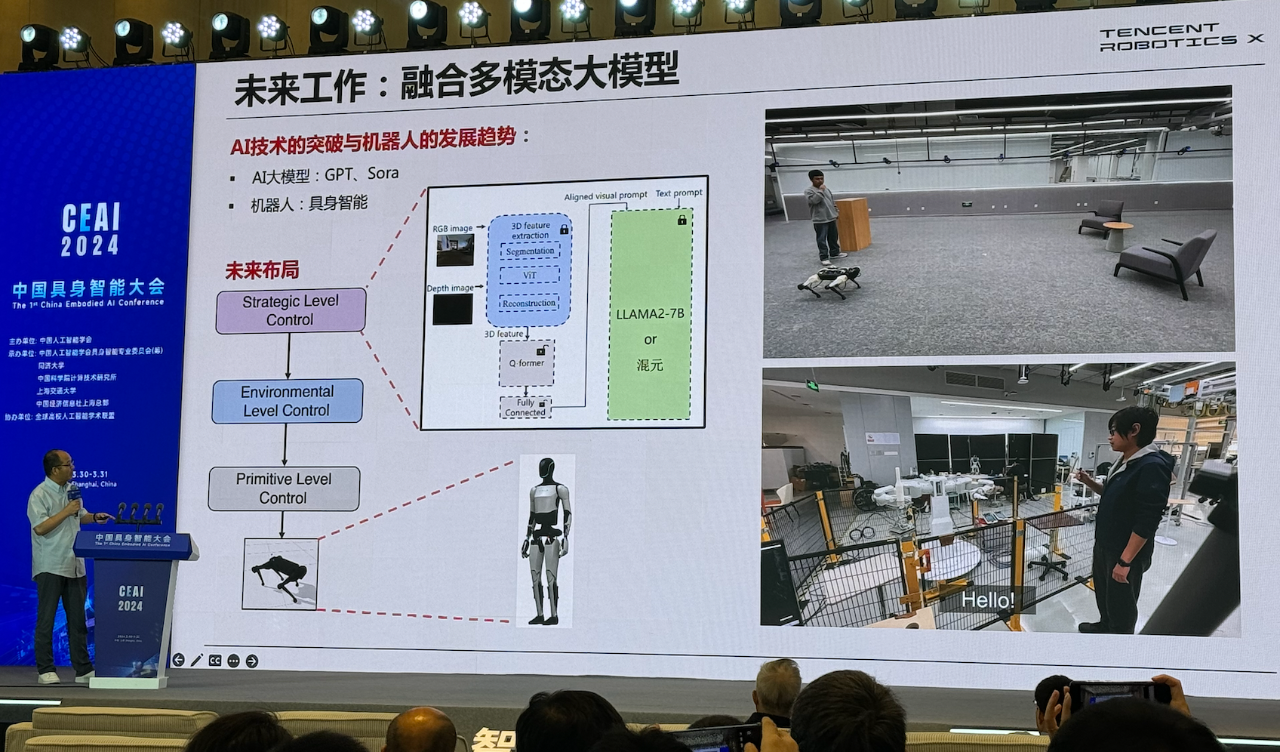  Tencent included humanoid robots in the plan