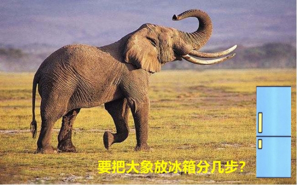 把大象装进冰箱分几步?IT厂商说“只需一步”