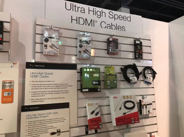 推动HDMI 2.1普及 全新超高速HDMI线缆认证计划实施