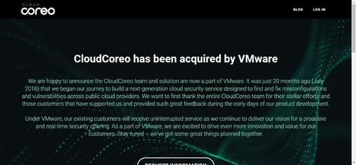 VMware收购CloudCoreo以提高云应用安全性