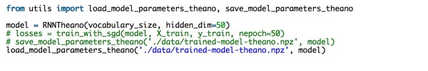 RNN系列教程之二 | 在Python和Theano框架下实现RNN 