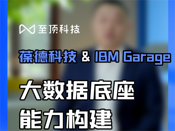 葆德科技+IBM Garage,大数据底座能力构建