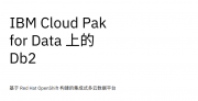 IBM Cloud Pak for Data 上的 Db2