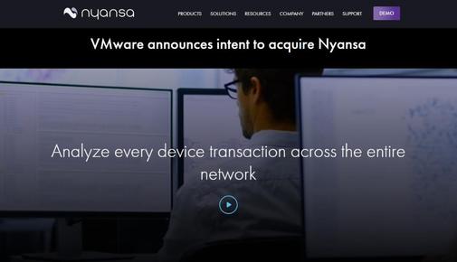 VMware收购AI网络分析厂商Nyansa