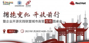 企业开源实践联盟城市高管在线圆桌会-南京站