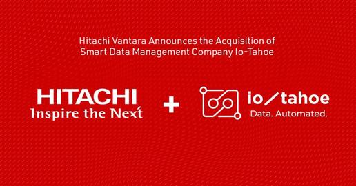 Hitachi Vantara收購智能數據管理公司Io-Tahoe