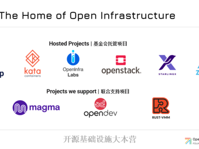 持續更新迭代 OpenInfra基金會壯大開源基礎設施生態