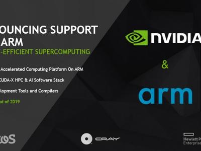 擴展對主流CPU的支持 NVIDIA宣布支持Arm為百萬兆級超算開辟新路徑