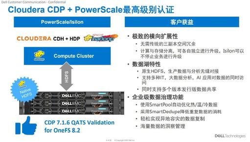 通过了Cloudera最高级别认证的Dell EMC PowerScale，能给海量数据带来哪些价值？