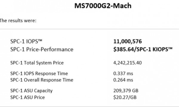 宏杉科技全闪存MS7000G2-Mach