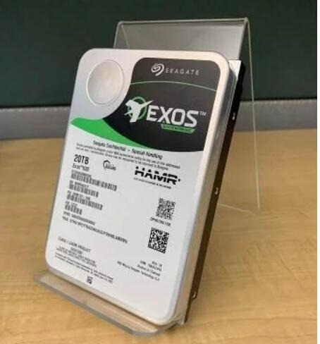 腾讯云先行测试希捷20TB HAMR硬盘