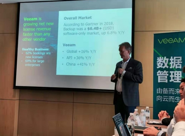 Veeam:客户已经觉醒,传统备份需尽快丢弃