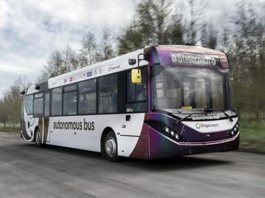 全球首支自動駕駛巴士車隊即將在蘇格蘭上路