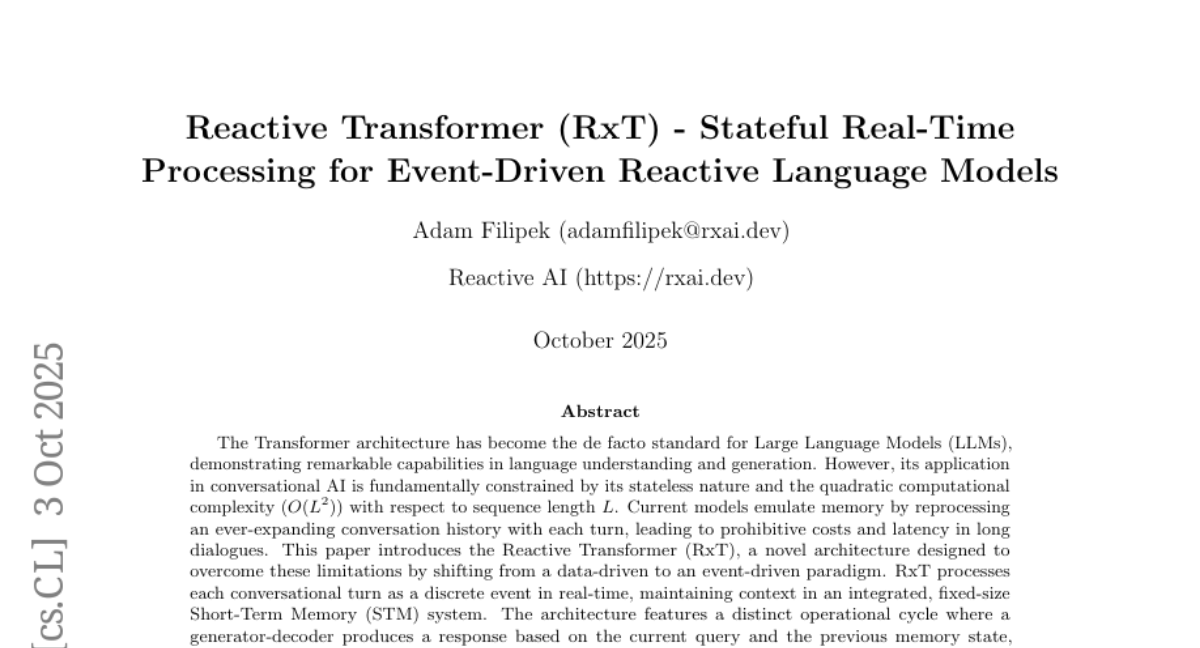 ظʷReactive AI˾¼ˣöԻɱ۱Ϊײ˼