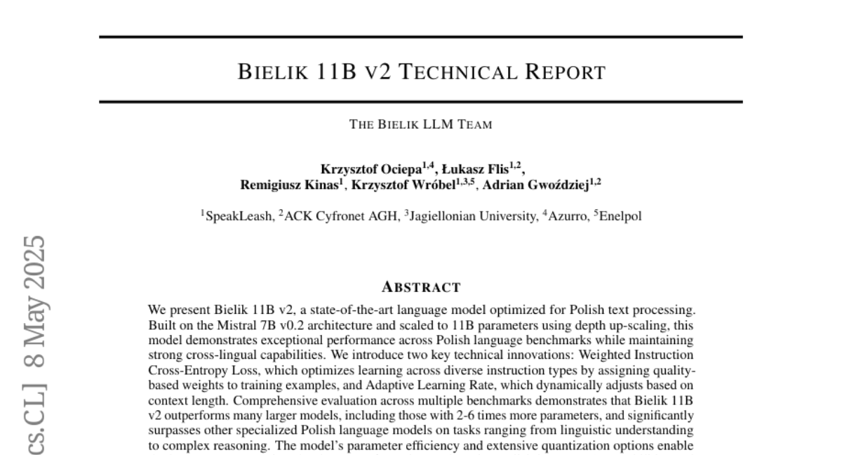Bielik 11B v2ȻԴͻԽչ