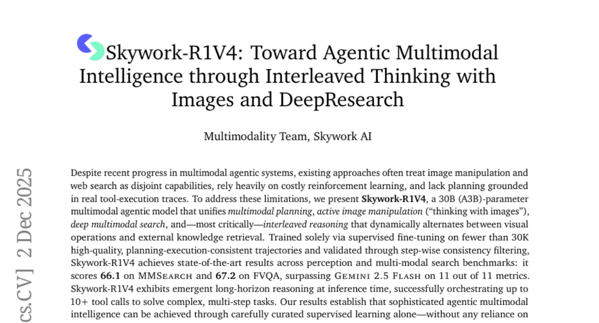 ͻAI֣Skywork-R1V4û̽һ"ͼ˵"֤