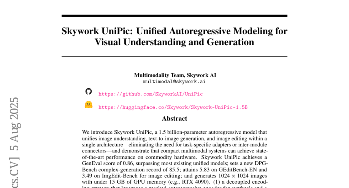 Skywork AIŶӣһ1.5BСģͬʱͼ⡢ɺͱ༭