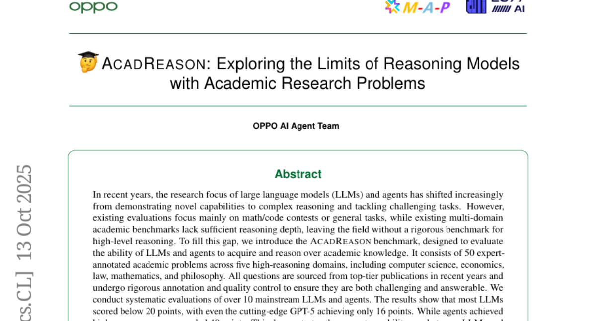 ACADREASON׼ԽأOpenAIŶӷAIѧԶĴ