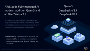 AWSȫйAIģͣQwen3DeepSeek-V3.1