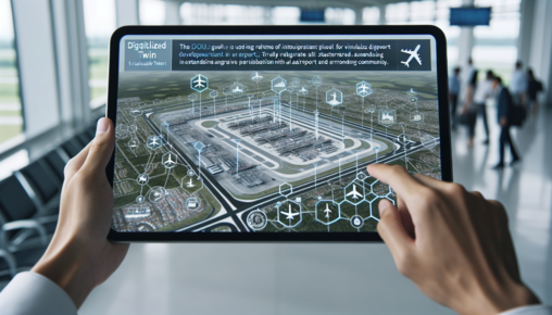 通过数字孪生，搭建实时交互式机场可视化工具