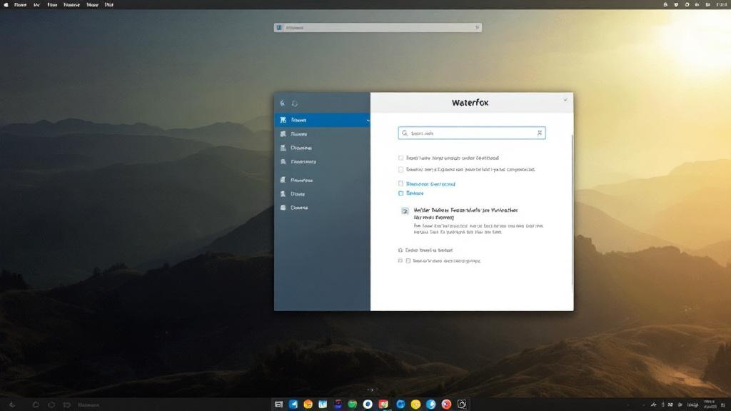 Waterfox����������ܾ�AI���ܣ���׼Firefox��ʵ�û�