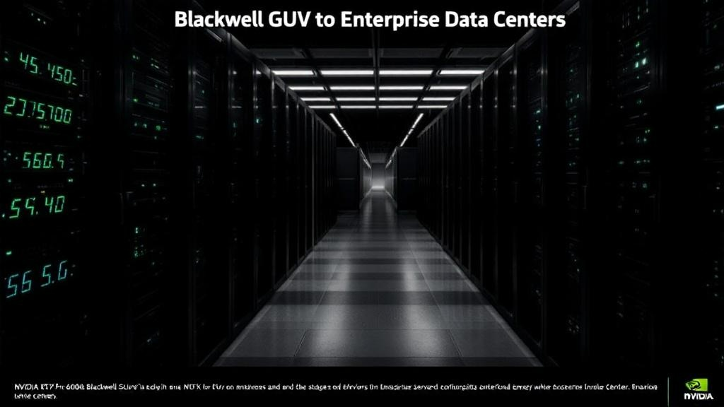 英伟达将Blackwell GPU引入企业数据中心