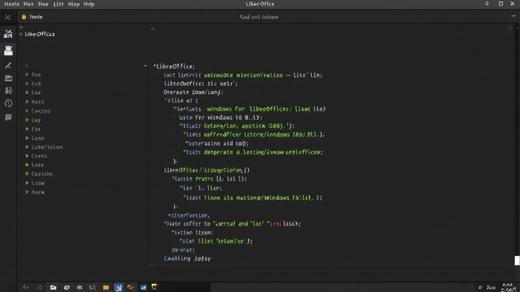 LibreOffice롰WindowsתLinux˶