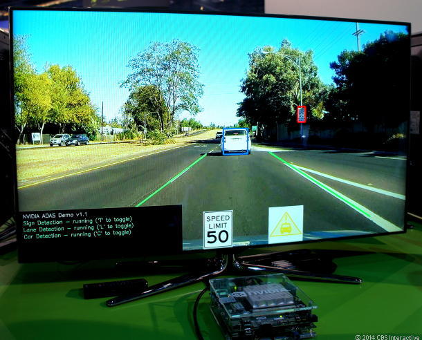 Nvidia K1芯片将开启无人驾驶汽车新时代