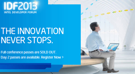 һ��ȥ��IDF2013 �á�о����Ħ������İ�˹��ʢ��