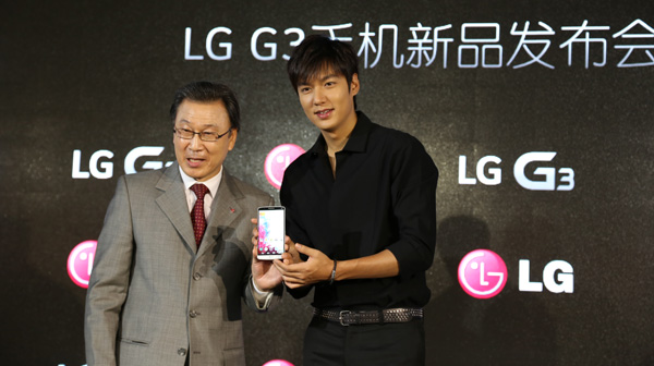 CNET每周明星：继承者李敏镐 我也用LG G3