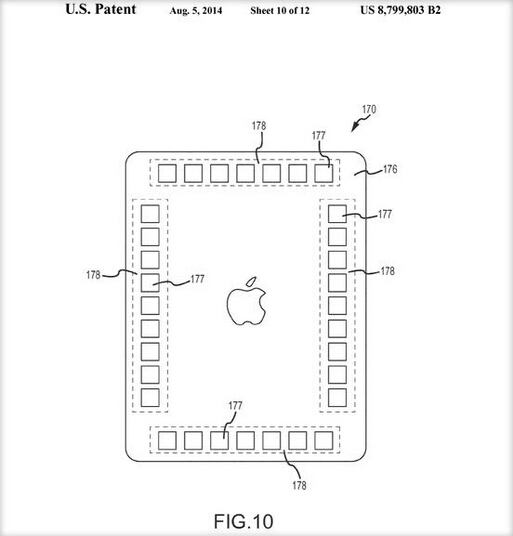 苹果获批新专利 或能为iPad背面添加传感器