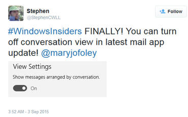 ����Windows 10�����ʼ��ͻ��˿ɹرնԻ���ͼ