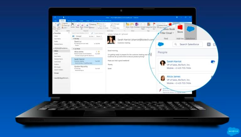 Salesforce Lightning΢Outlook