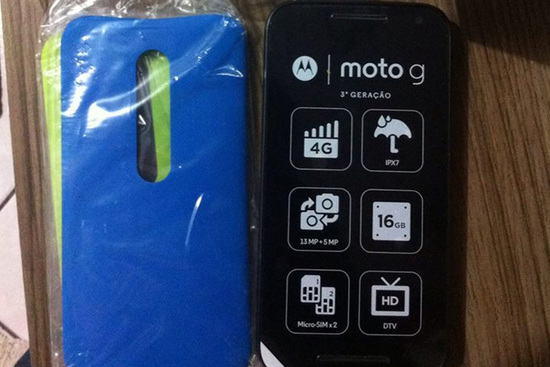 Moto G系列重蹈覆辙 新款产品开盒照意外曝光