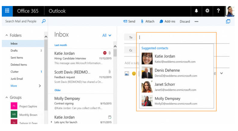 ΢��׼���ṩOutlook.com��Outlook on the Web�¹���