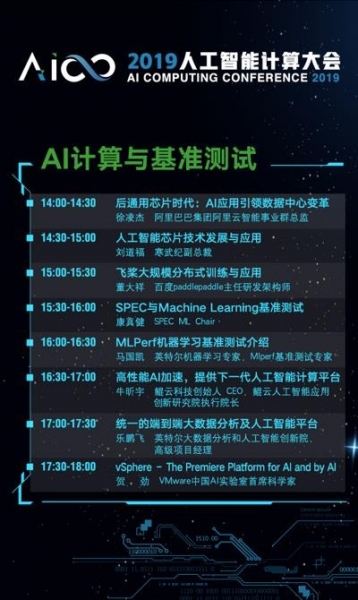 AICC2019�������׼���ԣ������������͡�MLPerf��Spec��Intel����ô˵
