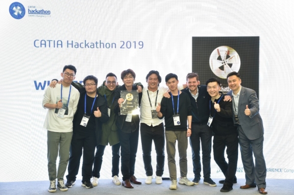 2019���л���CATIA Hackathon��ƴ��� �ػش�ʦʱ��