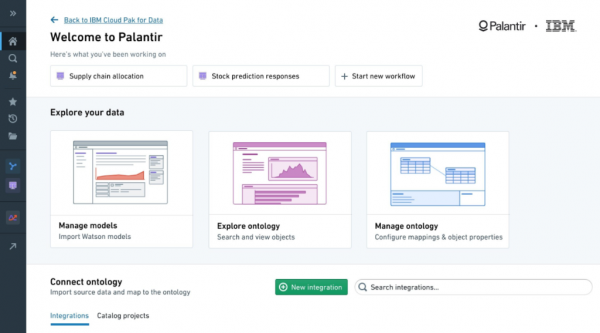 IBMǣ��Palantir���������ʹ���AIӦ�ò���ƽ̨
