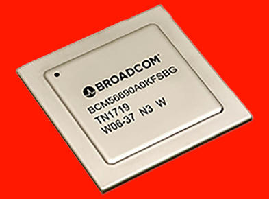 Broadcom ƳTrident 4-X7 for 400GbE