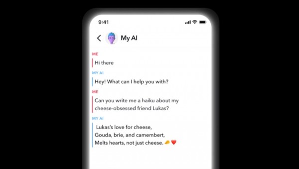 Snapchat推出基于ChatGPT的AI聊天机器人