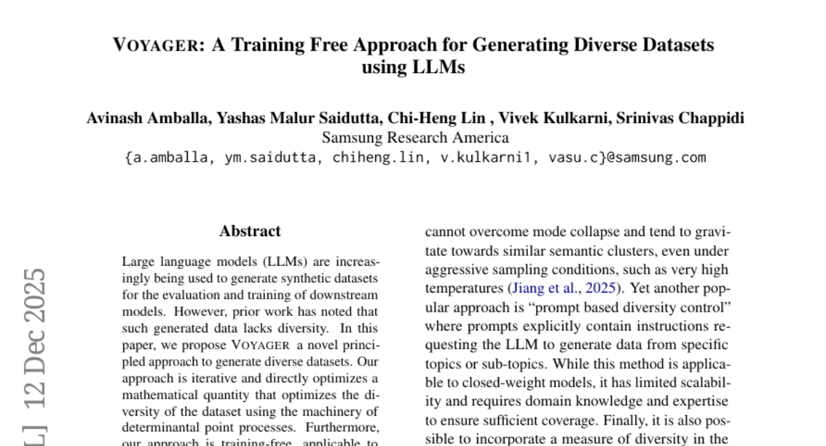 �����о�Ժ�Ƴ�VOYAGER����AI��̽�ռ�һ�����ɶ��������ݼ���ͻ���Է���